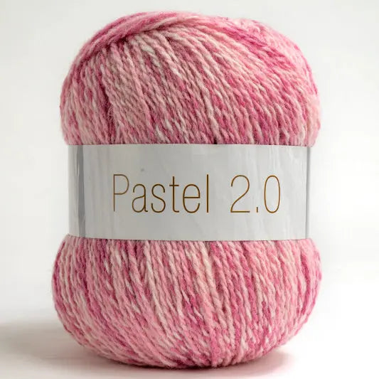 Lana Pastel 2.0 - Silke - Colore: 8 - ROSA MULTICOLOR - by LacariaRicami.Store