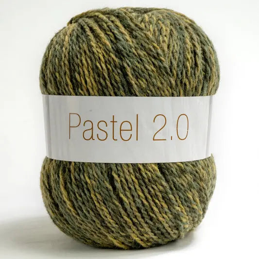 Lana Pastel 2.0 - Silke - Colore: 30 - VERDE MULTICOLOR - by LacariaRicami.Store