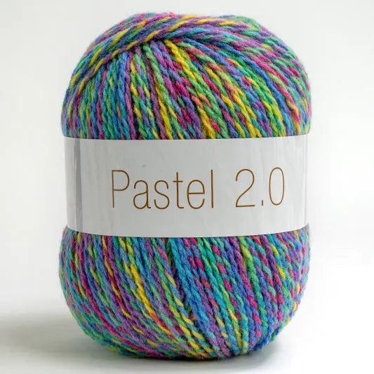 Lana Pastel 2.0 - Silke - Colore: 44 - MULTICOLOR - by LacariaRicami.Store