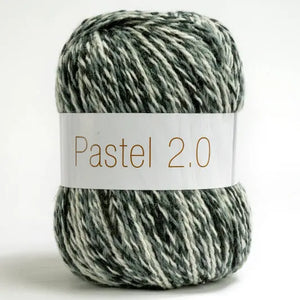 Lana Pastel 2.0 - Silke - Colore: 51 - GRIGIO NERO BIANCO MULTICOLOR - by LacariaRicami.Store