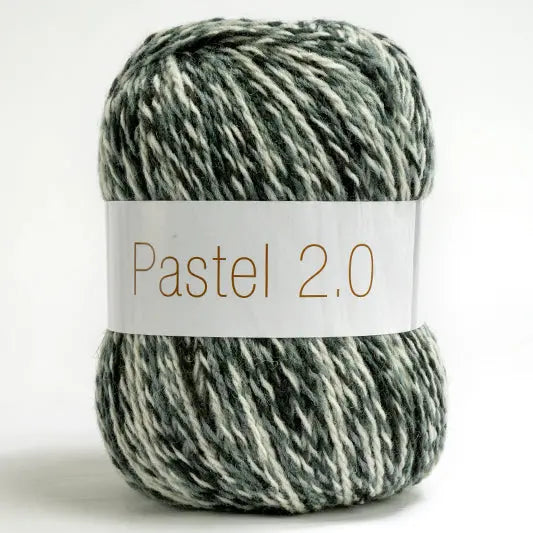 Lana Pastel 2.0 - Silke - Colore: 51 - GRIGIO NERO BIANCO MULTICOLOR - by LacariaRicami.Store