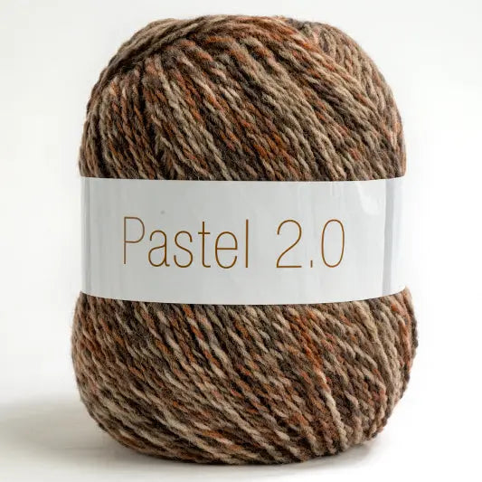 Lana Pastel 2.0 - Silke - Colore: 603 - MARRONE MULTICOLOR - by LacariaRicami.Store