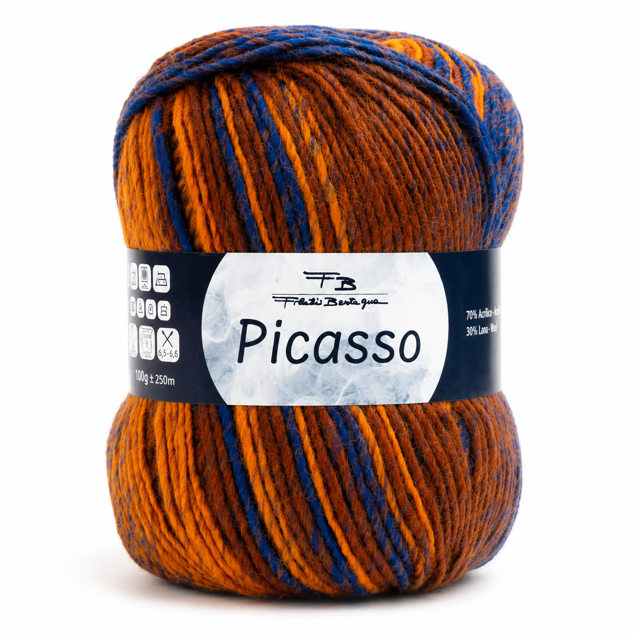 Lana PICASSO - Bertagna Filati - Colore: COLORE: 0002 - by LacariaRicami.Store