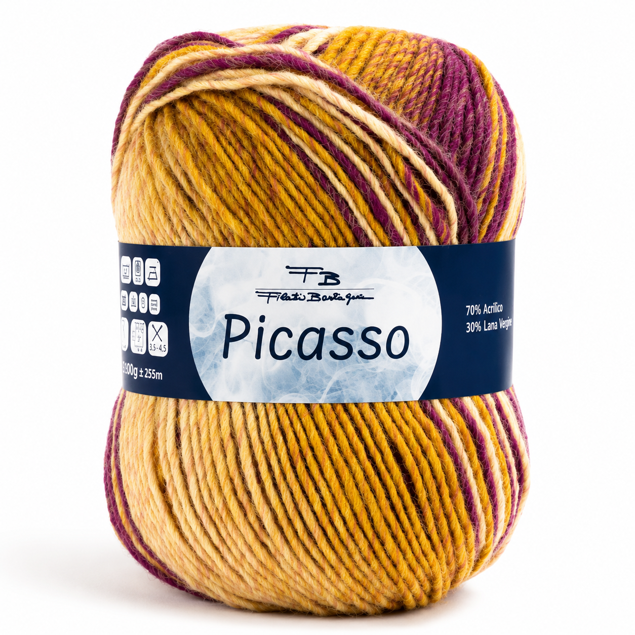 Lana PICASSO - Bertagna Filati - Colore: COLORE: 0018 - by LacariaRicami.Store