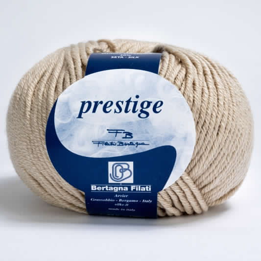 LANA Prestige - Bertagna Filati - 02 - BEIGE - LacariaRicami.Store