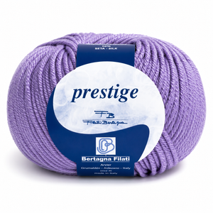 LANA Prestige - Bertagna Filati - Colore: 07 - LAVANDA - by LacariaRicami.Store