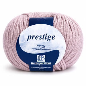 LANA Prestige - Bertagna Filati - Colore: 08 - GLICINE - by LacariaRicami.Store