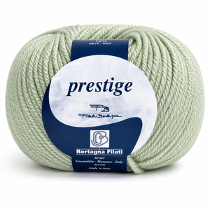 LANA Prestige - Bertagna Filati - Colore: 10 - VERDINO - by LacariaRicami.Store