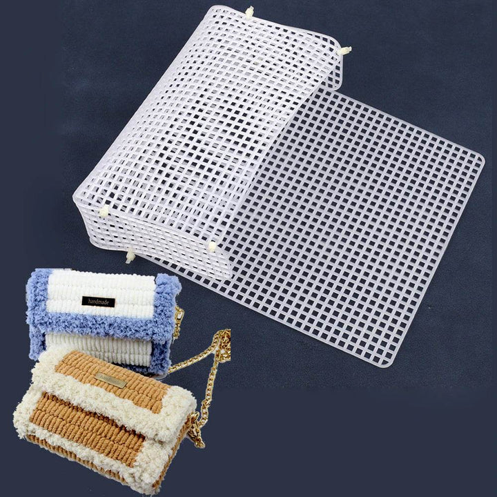 Rete Sagomata pochette rettangolare 36x40 cm - - LacariaRicami.Store
