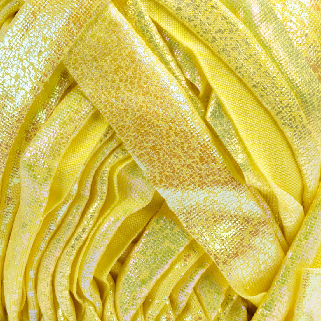 Fettuccia SILK&BAG MADREPERLA - Silke - 0004 - GIALLO LIMONE MADREPERLA - LacariaRicami.Store