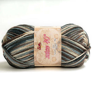 Lana SUISSE COLOR - Silke - Colore: 019 - MARRONE VERDE MIX - by LacariaRicami.Store
