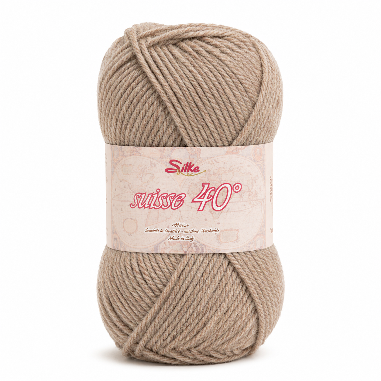 Lana SUISSE - Silke - Colore: 105 - CREMA - by LacariaRicami.Store