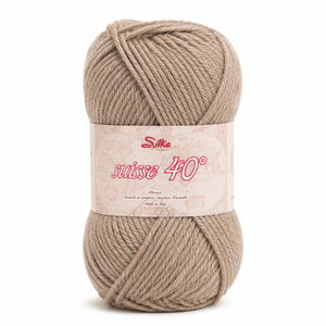 Lana SUISSE - Silke - Colore: 105 - CREMA - by LacariaRicami.Store