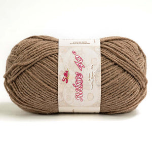 Lana SUISSE - Silke - Colore: 108 - MARRONE - by LacariaRicami.Store