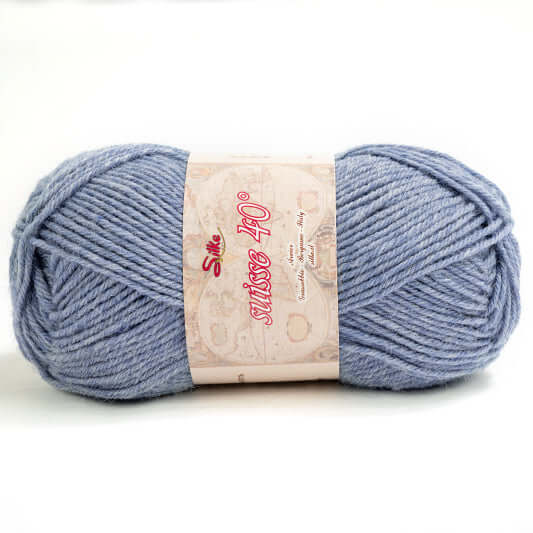 Lana SUISSE - Silke - Colore: 755 - CELESTE - by LacariaRicami.Store