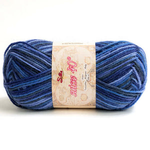 Lana SUISSE COLOR - Silke - Colore: 809 - AZZURRO BLUETTE MIX - by LacariaRicami.Store