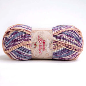 Lana SUISSE JACQUARD - Silke - Colore: 007 - CELESTE MIX - by LacariaRicami.Store