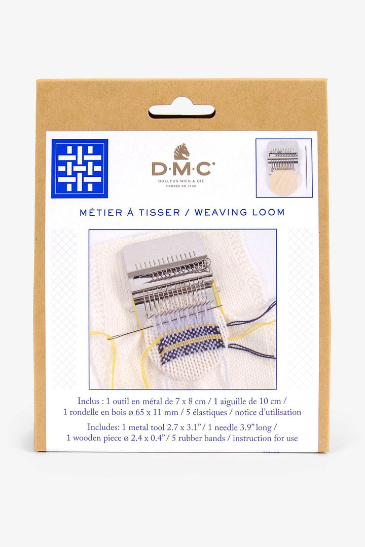 TELAIETTO da Tessitura a Mano 14 Uncini, 11 cm - DMC - - LacariaRicami.Store