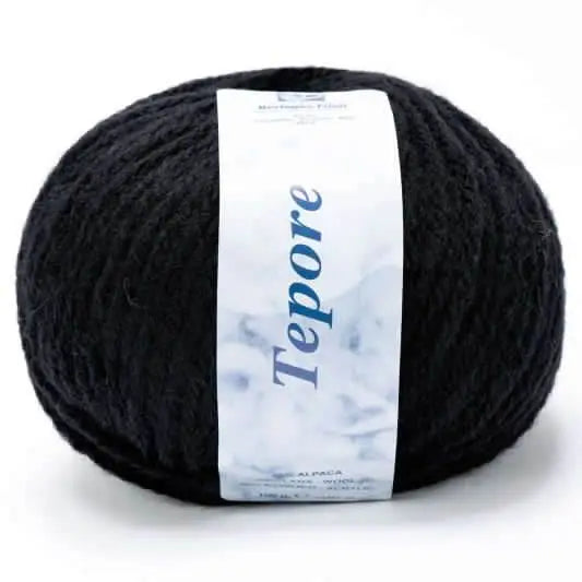 Lana TEPORE - Bertagna Filati - 41 - NERO - LacariaRicami.Store