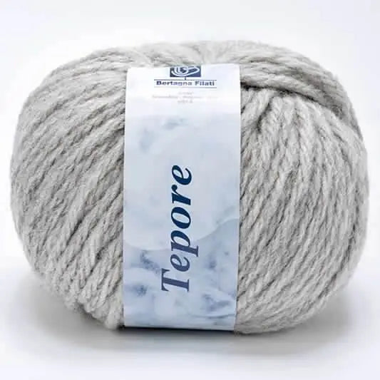 Lana TEPORE - Bertagna Filati - 45 - GRIGIO CHIARO - LacariaRicami.Store