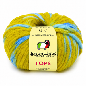 Lana TOPS - Tropical Lane - Colore: 13 - GIALLO - by LacariaRicami.Store