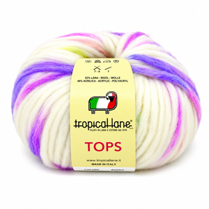 Lana TOPS - Tropical Lane - Colore: 18 - PANNA - by LacariaRicami.Store