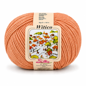Lana Witico - Silke - Colore: 053 - PESCA - by LacariaRicami.Store
