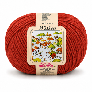 Lana Witico - Silke - Colore: 055 - ARANCIONE - by LacariaRicami.Store