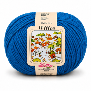 Lana Witico - Silke - Colore: 061 - BLUETTE - by LacariaRicami.Store