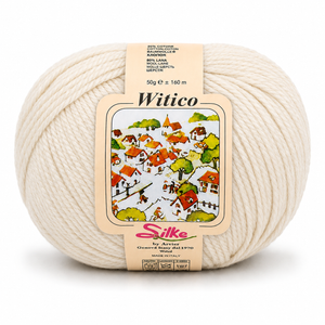 Lana Witico - Silke - Colore: 100 - BIANCO - by LacariaRicami.Store
