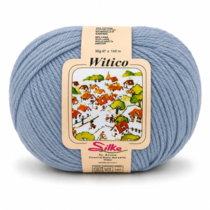 Lana Witico - Silke - Colore: 102 - CELESTE - by LacariaRicami.Store