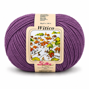 Lana Witico - Silke - Colore: 140 - CICLAMINO - by LacariaRicami.Store