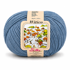 Lana Witico - Silke - Colore: 202 - CELESTE - by LacariaRicami.Store