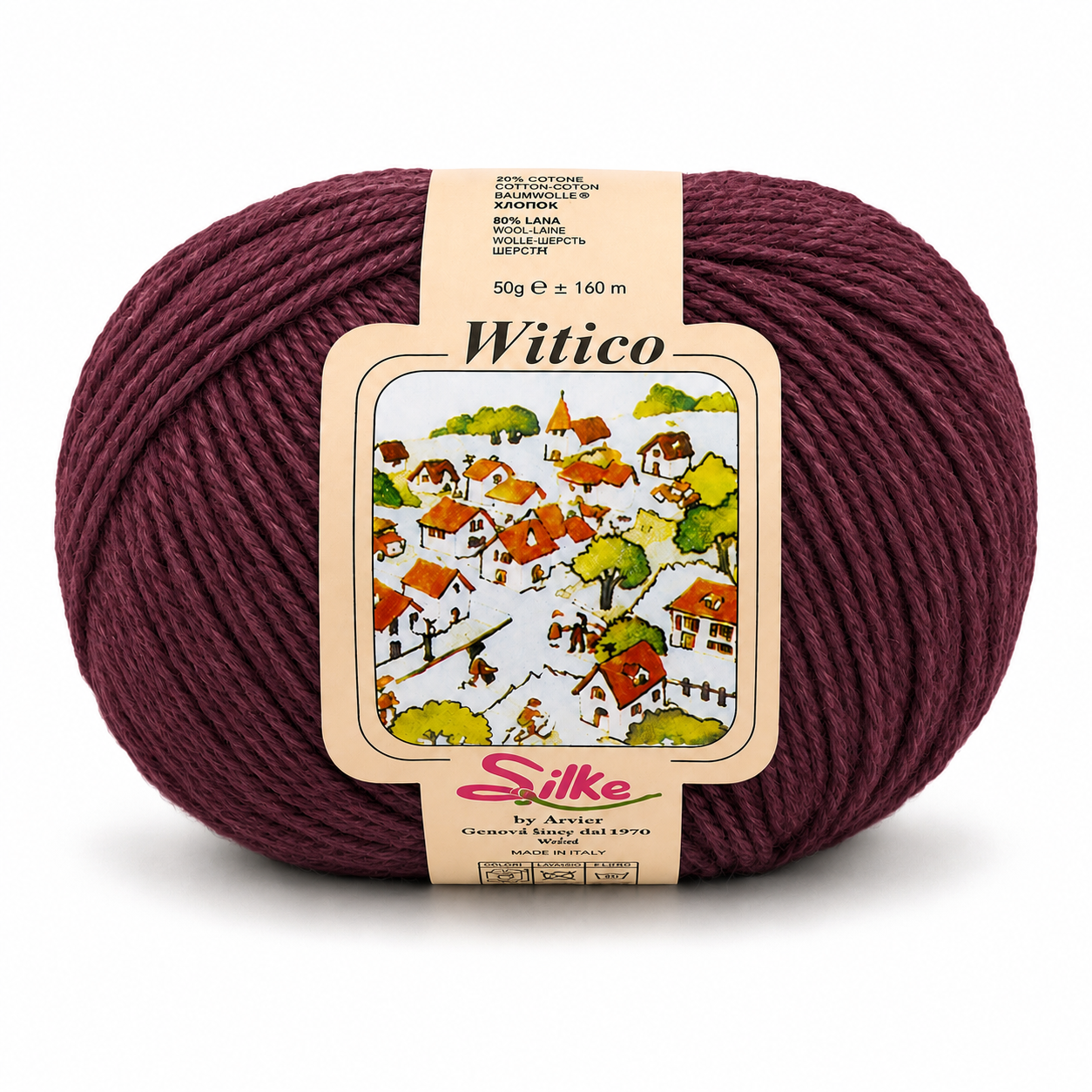Lana Witico - Silke - Colore: 245 - VINACCIO CHIARO - by LacariaRicami.Store