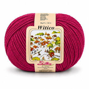 Lana Witico - Silke - Colore: 362 - FUXIA - by LacariaRicami.Store