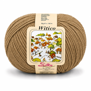 Lana Witico - Silke - Colore: 585 - BEIGE SCURO - by LacariaRicami.Store