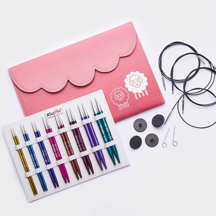 SET di ferri circolari componibili ZING DELUXE - KnitPro - - LacariaRicami.Store