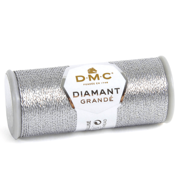 Metallizzato DIAMANT GRANDE' - DMC - g415-argento-scuro