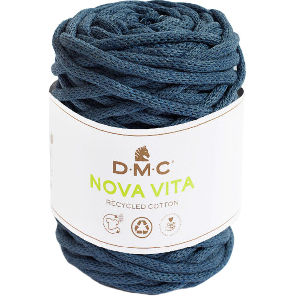 Cordino NOVA VITA 12 - DMC - 076-blu-denim