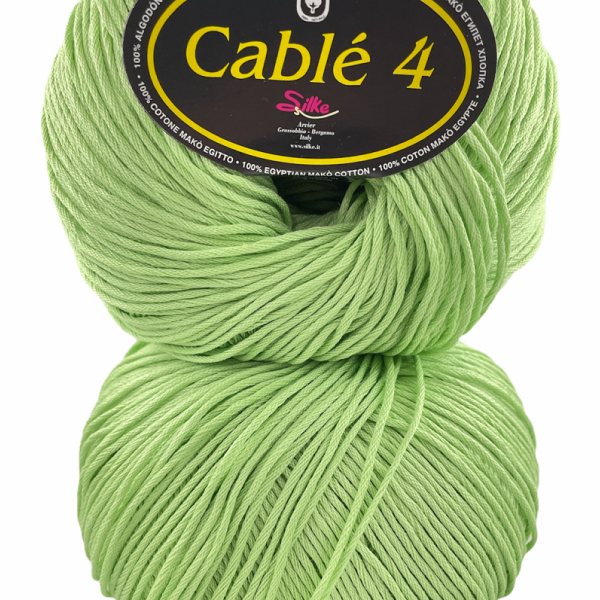 Cotone Cablé 4 - Silke - 576-verde-sedano