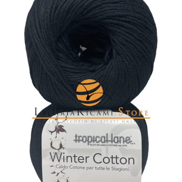 CALDO COTONE Winter Cotton - Tropical Lane - 196 - NERO