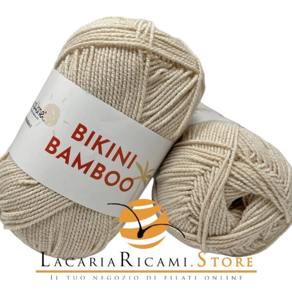 COTONE Bikini Bamboo - Tropical Lane - 0013 - ECRU'