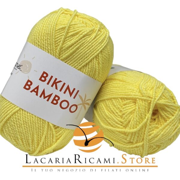 COTONE Bikini Bamboo - Tropical Lane - 0014 - GIALLO