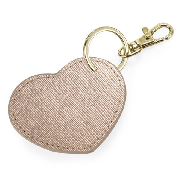 Portachiavi Boutique Heart Key Clip CUORE - BagBase - ORO ROSA - AGGANCIO ORO