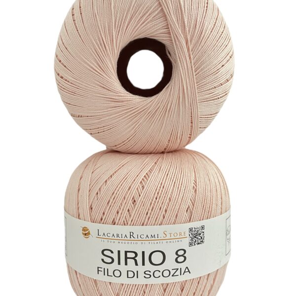 Cotone Filo Di Scozia SIRIO 8 - LacariaRicami.Store - 41 - ROSA PELLE