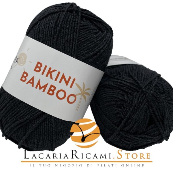 COTONE Bikini Bamboo - Tropical Lane - 0022 - NERO