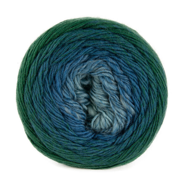 Lana POEMA - Laines du Nord - 302-verde-blu-sfumati